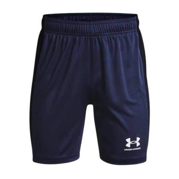 Youth Navy Blue Under Armour Challenger Knit Shorts 1366495 - Picture 1 of 1